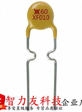 直插自恢复保险丝 RXEF010 X60XF010 60V 100MA 0.1A PPTC 正品