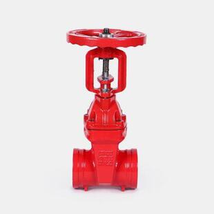 埃美柯铸铁卡箍明杆闸阀9156 Z81X-16Q DN50---DN200