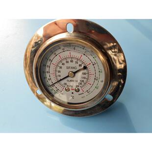 充液压力表 氟利昂 1～15bar 空调加氟制冷剂 SIFANG空调压力表