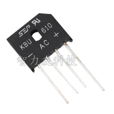 KBU810 8A 1000V 整流桥 扁桥 直插桥堆 整流器