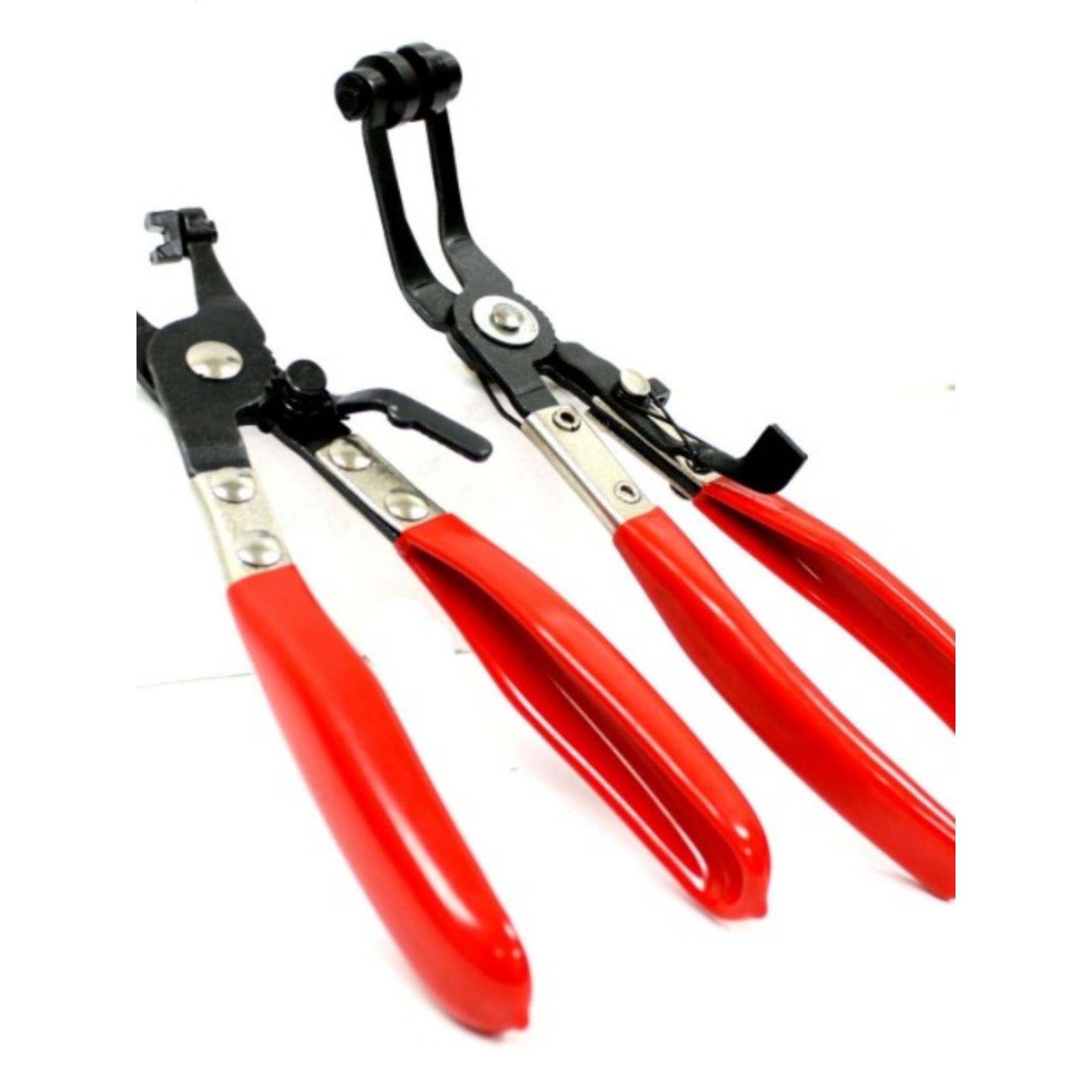 汽车水管卡箍钳直型喉式管束钳可弯式带线卡箍卡扣钳卡箍夹持钳子