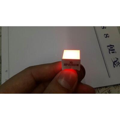 LED15*15高亮红色 平面管发光显示模块2串2并联 2EP1515CD3B