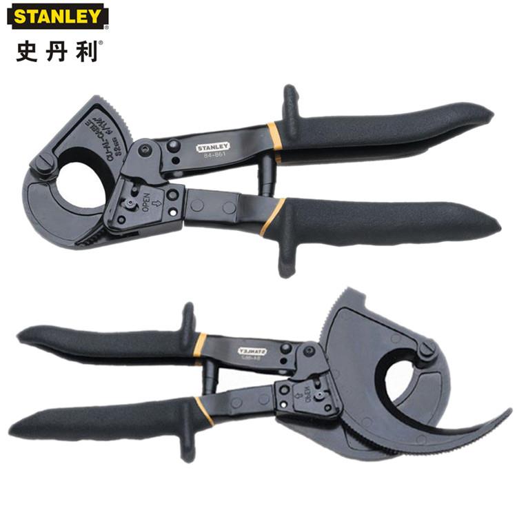 Stanley史丹利工具棘轮式电缆切割剪剪线钳84-861-22/84-862-22
