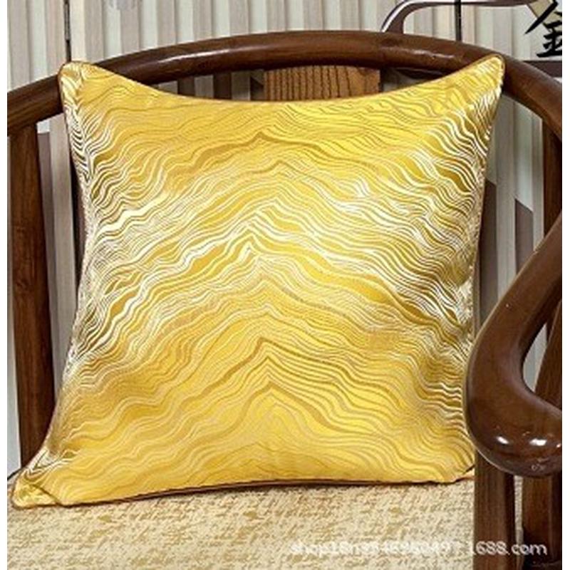 高精密供应新中式红木抱枕坐垫面料厂家提花中国风绣花面料