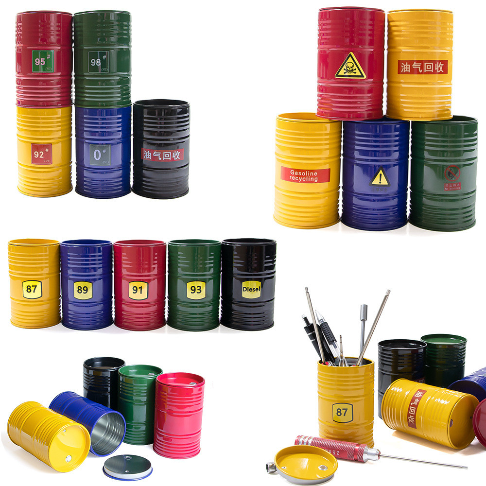 1/8 1/10仿真攀爬车TRX4 SCX10心情装饰桌面 油箱 油桶 装饰配件