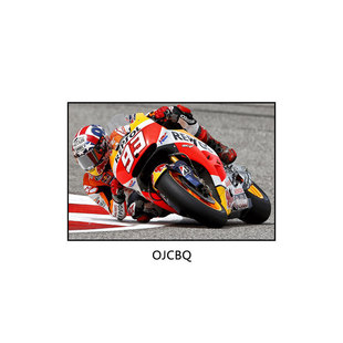 马奎斯装饰画摩旅海报挂画罗西小飞侠motogp机车小马哥摩托车壁画