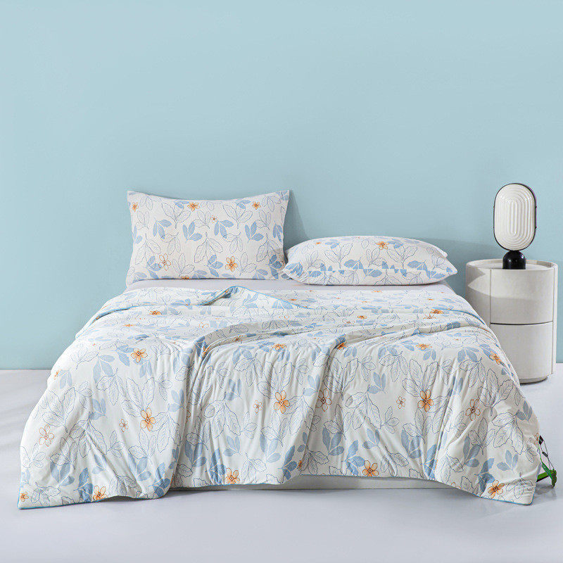 可机洗凉感印花夏被赛尔莱冰丝夏凉被空调被学生春夏被子被芯,床上用品,化纤被,淘宝优惠券,粉丝福利购,淘宝优惠卷