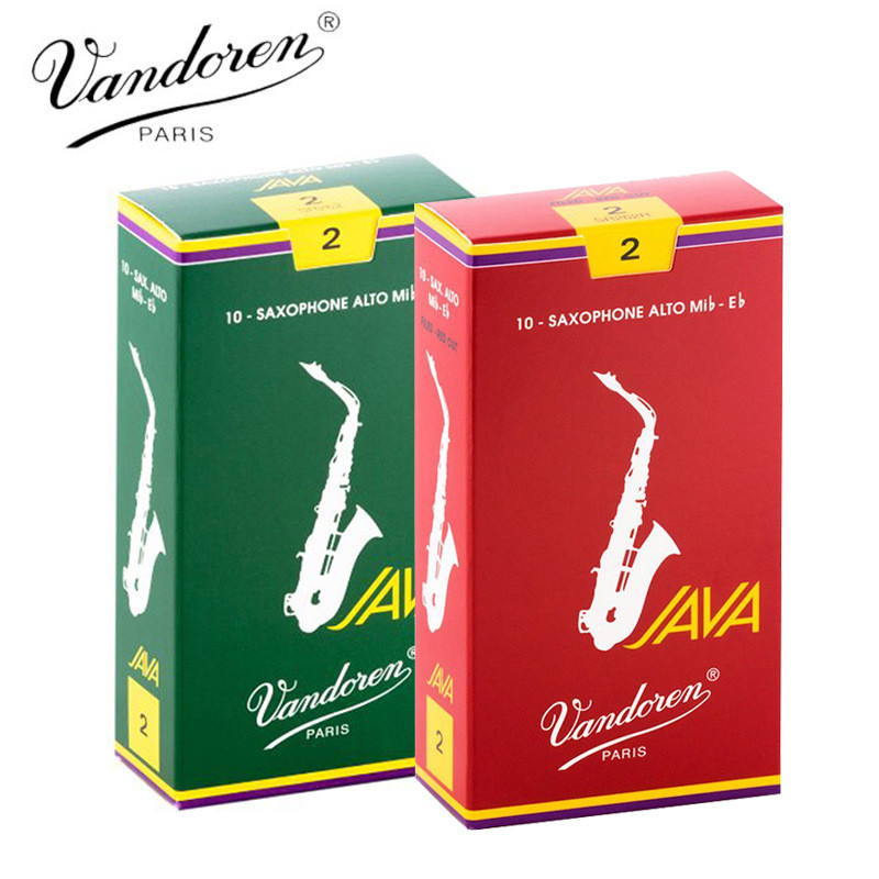 法国 弯德林 中音萨克斯哨片 Vandoren JAVA 绿盒 弯得林 哨片