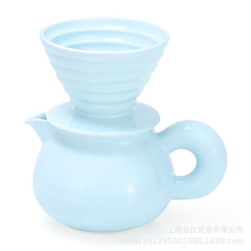 天青系列滤纸杯v60滤手冲咖啡滤杯手磨咖啡过滤器漏斗过滤网手冲