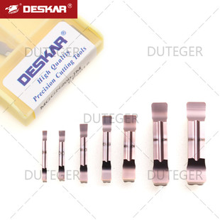 DESKAR戴斯卡切槽刀片不锈钢MGGN300-JM LF6018 200/400/500mm