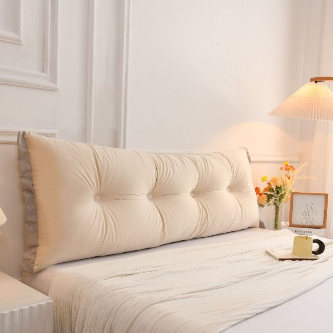 新款床头靠垫防撞长条枕软包榻榻米可拆洗靠枕客厅沙发靠背护腰大,居家布艺,靠垫/抱枕,淘宝优惠券,粉丝福利购,淘宝优惠卷