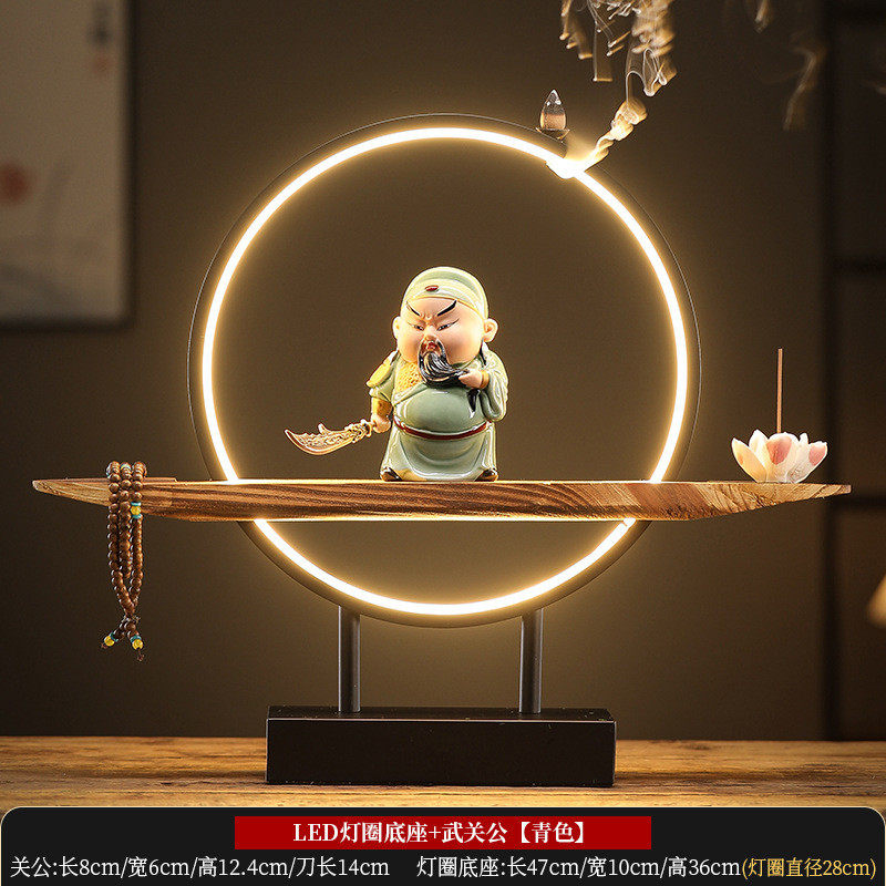 武财神关羽关公摆件创意关云长持刀可爱家居客厅办公室桌面装饰品,鲜花速递/花卉仿真/绿植园艺,水晶珠/玻璃珠,淘宝优惠券,粉丝福利购,淘宝优惠卷