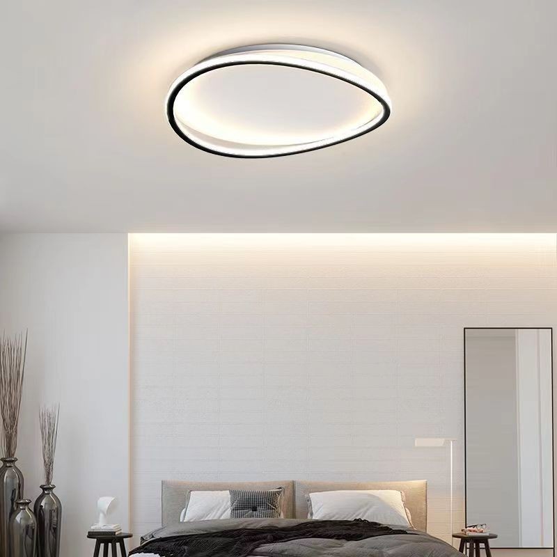 卧室灯吸顶灯套餐大气北欧书房间灯圆形中山灯具组合全屋现代简约