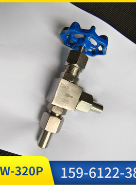 J24W-64P J24W-160P J24W-320P不锈钢角式针型阀 螺纹截止阀