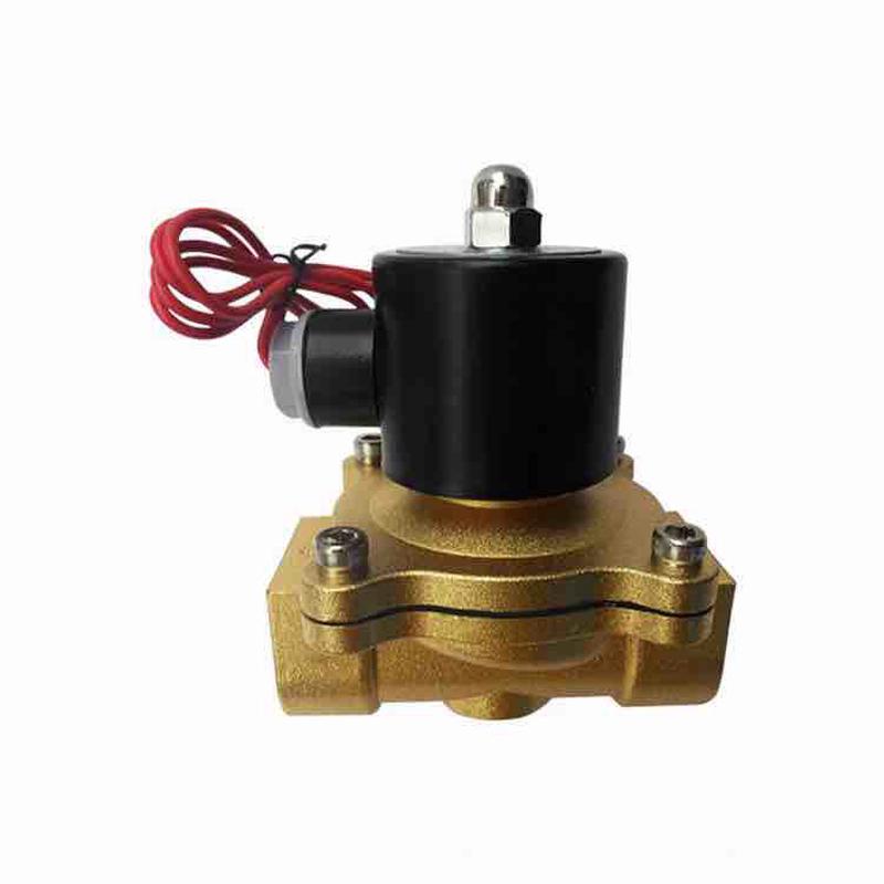 【比德斯】森亚（SENYA)黄铜丝扣电磁阀 全铜过水电磁阀