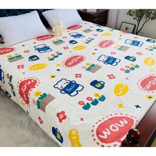 竹纤维床单软凉席夏季凉感冰丝席夏天单双人加厚冷感睡单空调席子