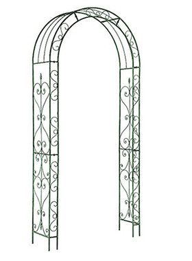 家用欧式铁艺田园风格拱门开业爬藤架拱门花园别墅美式布置