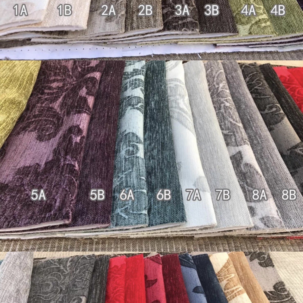 批发高档欧式提花沙发布料 加厚沙发套沙发 雪尼尔 面料面料厂家