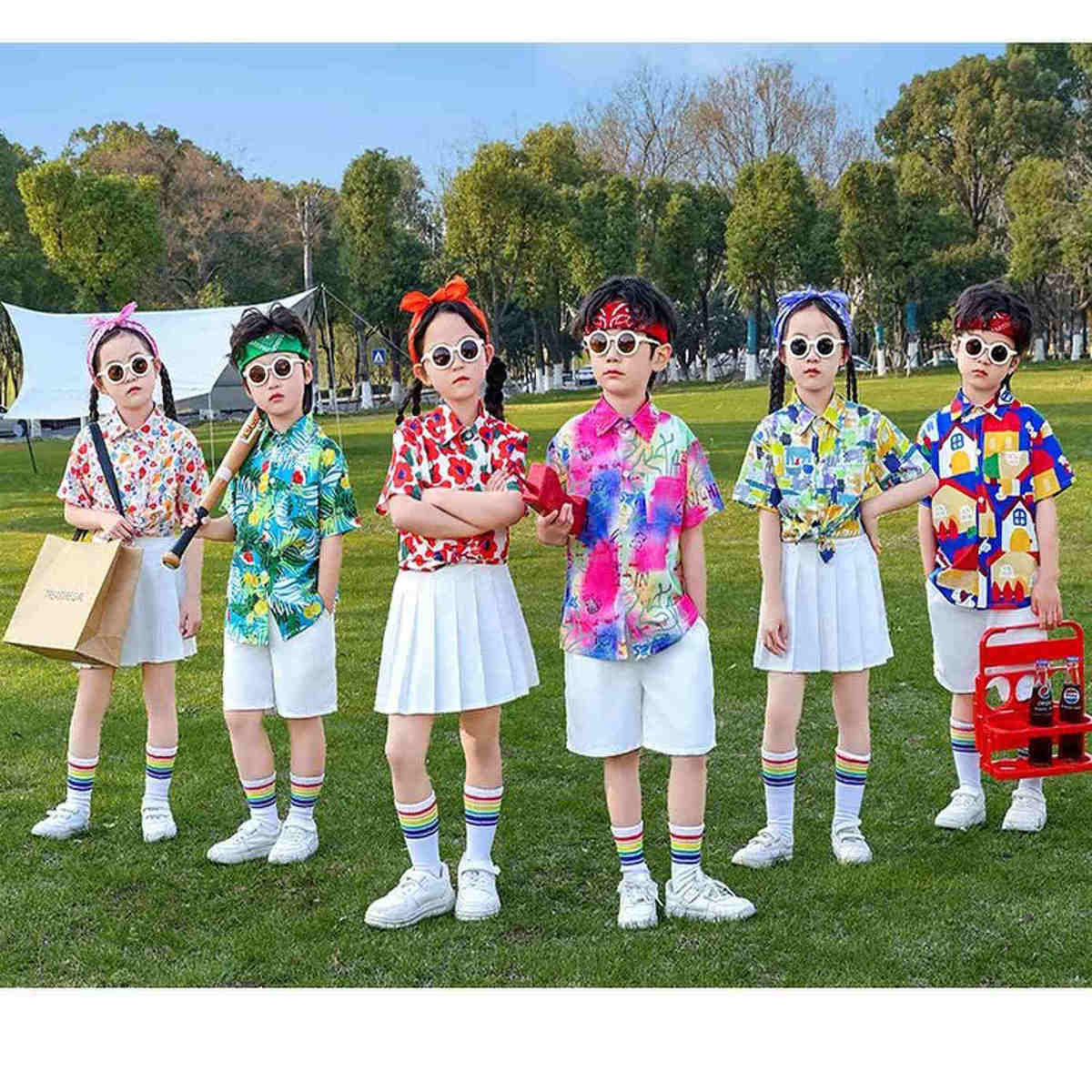 推荐六一儿童港风演出服幼儿