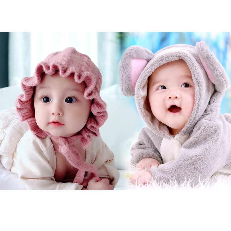 新生可爱漂亮女宝宝图片墙贴画婴儿孕妇备孕胎教大海报画报bb照片