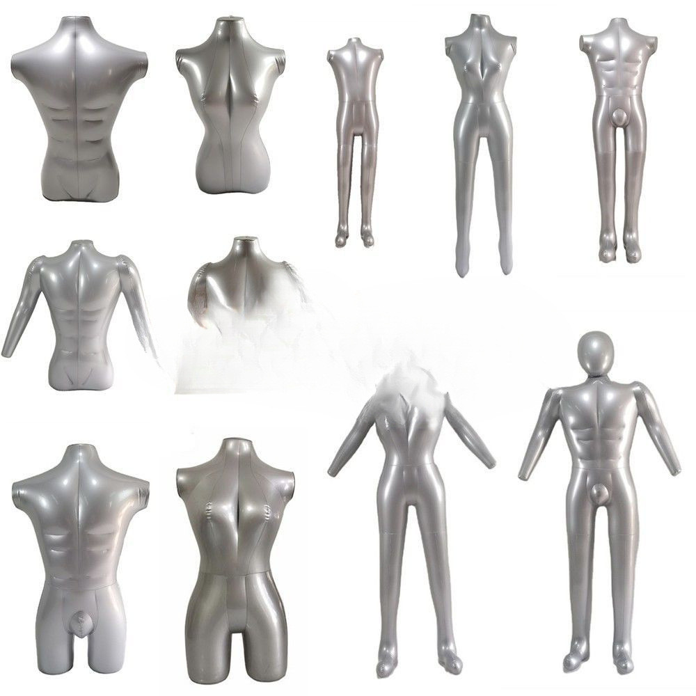 充气新款全身拍照工具展示透明塑料服装模特假真人版模型影视佳泰