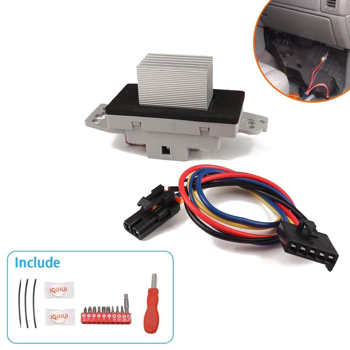 89018778 汽车空调鼓风机电阻 带工具包 适用别克/雪佛兰 1581773