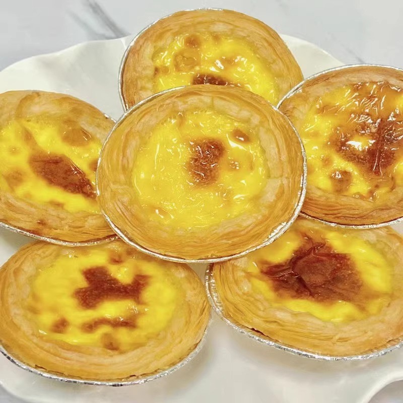 罗丽塔酥皮蛋挞240g*18整箱烘焙即食熟食家庭广式早茶商用