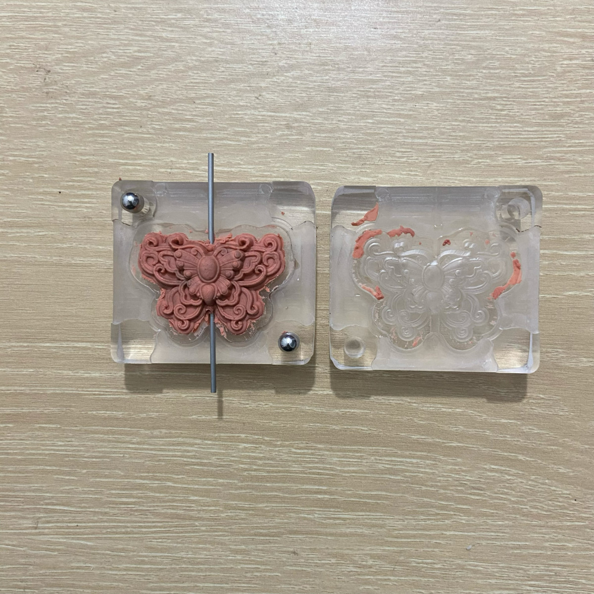 亚克力合香模具 双面蝴蝶 香牌模具 diy手工制作工具