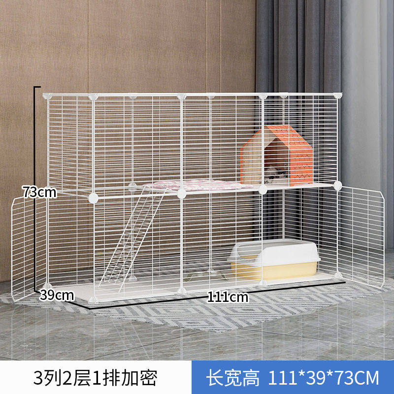 狗笼室内中小型犬栅栏狗狗法斗别墅舍博美厕所分离柯基犬宠物围栏