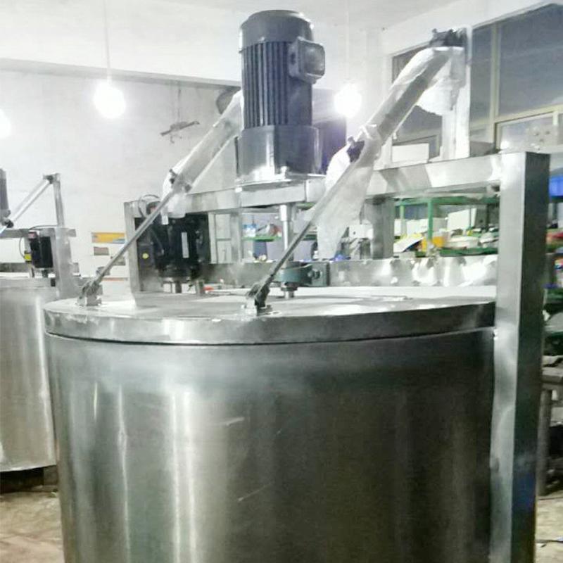 加热石蜡钛白粉搅拌机熔蜡锅加热溶解混合锅生日蜡烛罐150kg