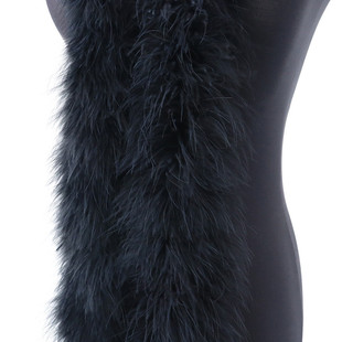 批发火鸡毛50g羽毛全绒毛条diy饰品服装辅料舞台配饰表演走秀装饰