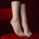 脚模仿真静脉足模品鉴版 J3610铂金硅胶模特假脚拍摄道具