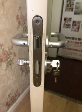 防火门锁分体门锁分体锁木门中式室内办公室锁体72门锁简约把手