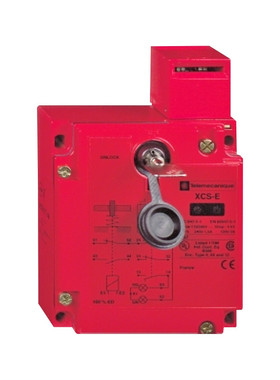原装正品XCSE8511插片式安全门锁开关金属外壳