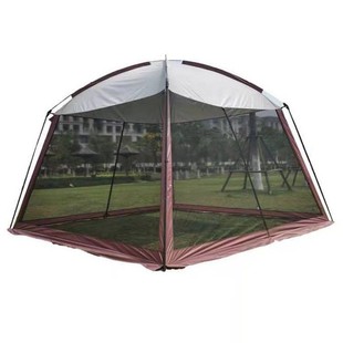 exk户外防蚊遮阳帐篷防晒聚餐烧烤露营阳台露台露天可折叠凉棚