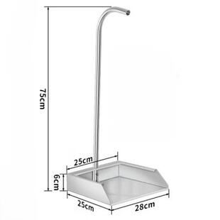 特厚304201不锈钢簸箕垃圾铲户外庭院学校戳子加厚耐用撮箕子工厂