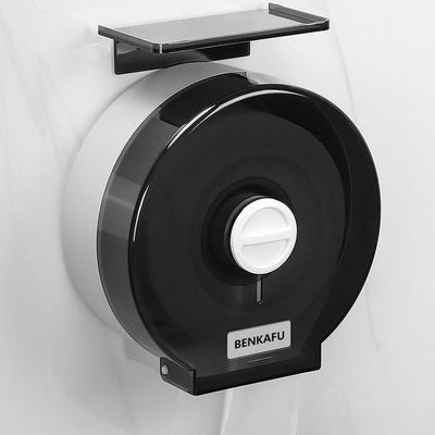 免打孔大卷纸盒卫生间大盘纸巾盒酒店纸筒纸架纸厕纸盒壁挂式厕所