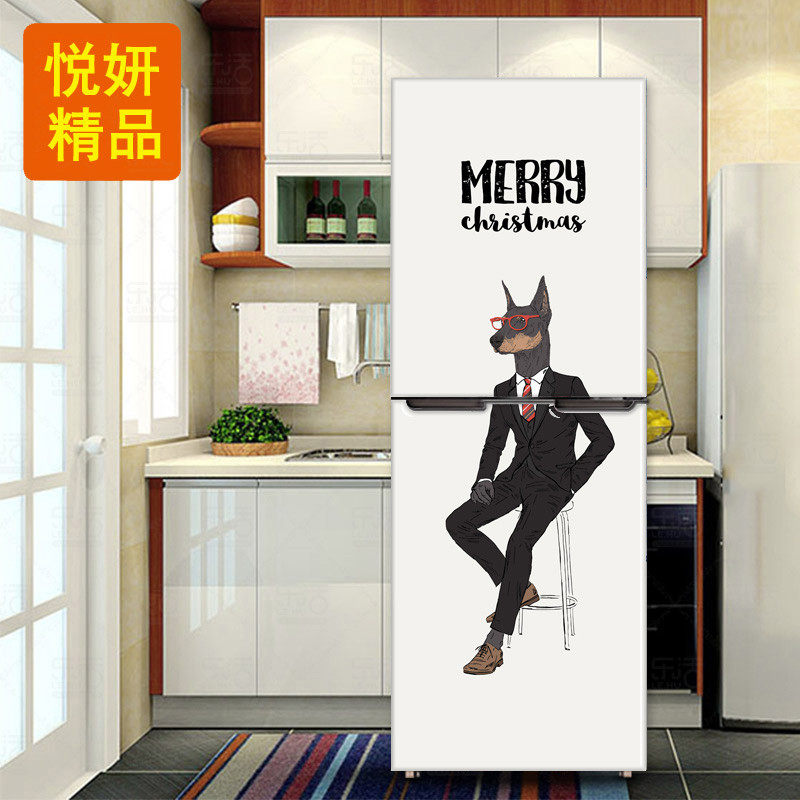 包邮定制可移除冰箱贴膜贴纸翻新贴纸冰箱贴画空调贴玻璃贴画D002