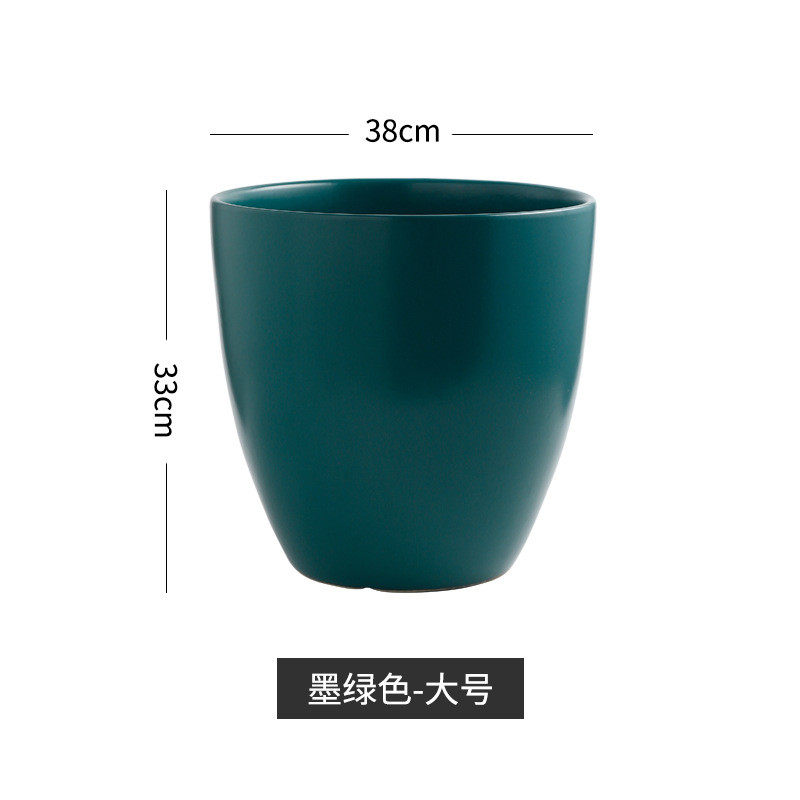 北欧简约ins落地陶瓷户外室内特阳台客厅花卉花盆,鲜花速递/花卉仿真/绿植园艺,花盆,淘宝优惠券,粉丝福利购,淘宝优惠卷