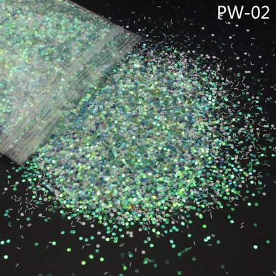 夏日新品多彩混色金粉亮片DIY12色美甲装饰贴片闪粉金葱粉滴胶用