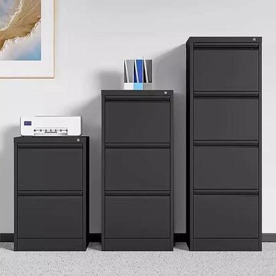 卡箱办公室抽屉式文件夹柜挂捞柜A4FC快劳柜铁皮档案合同柜四斗柜