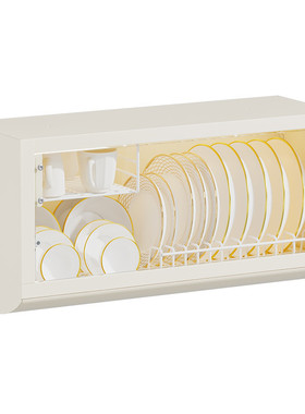 创胜天支持白色黑色按压开门壁挂碗柜置物柜出厂价一件起批