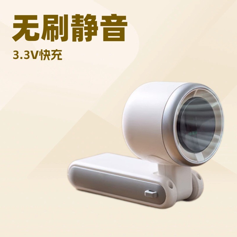 手持折叠高速涡轮风扇新品暴风5挡挂脖风扇180度桌面便携户外风扇