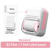 外贸热敏标签迷你打印机可调节规格无墨家用办公便利