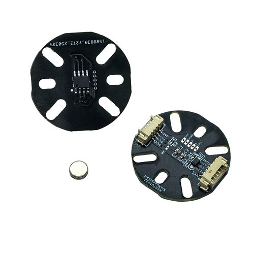 MT6701磁编码器高精度14bit无刷电机角度测量传感器送磁铁