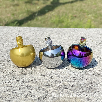 蘑菇头金属自动翻转陀螺倒转倒立
