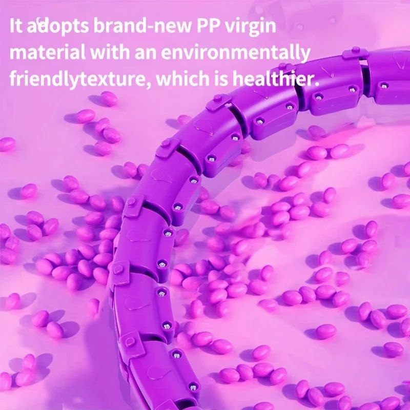Weighted Exhercise Hoop for Adults Weight Loss Knots Infinit
