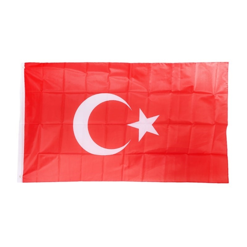 90*150ccm Turkey Flag 3*5ft Banner Turkish Home Decoration H