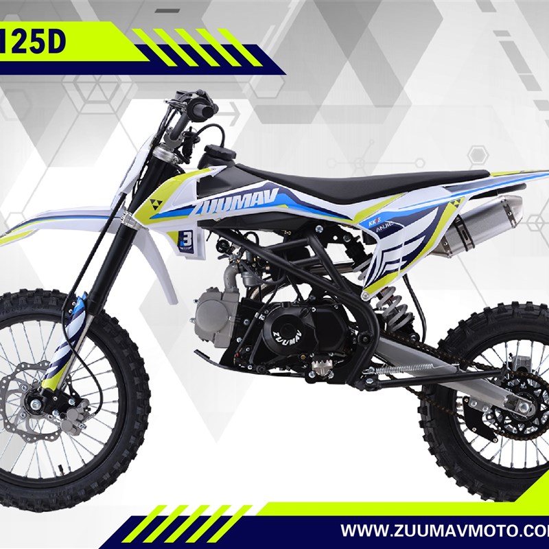 卒玛越野成人儿童亲子摩托车K1 S3 K3小山地赛车110CC 125CC小高