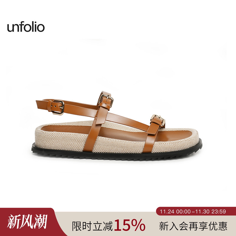 unfolio勃肯凉鞋沙滩鞋
